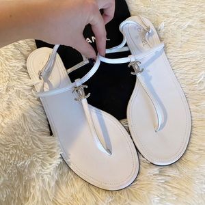 New Chanel Sandals. Never been worn.